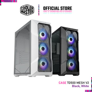 Cooler Master CASE TD500 MESH V2 ARGB  , Black / White (TD500V2-KGNN-S00 / TD500V2-WGNN-S00)