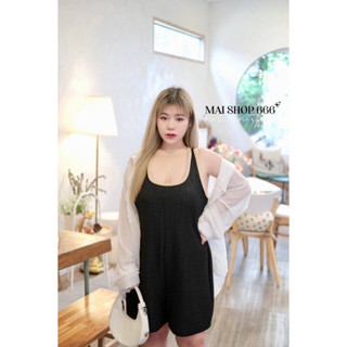 🔥Plussize🔥จั้มสูทคนอ้วน🔥อก 40-52"   เอว 48