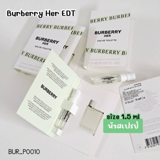 น้ำหอม Burberry Her EDT 1.5 ml ( หัวสเปรย์)