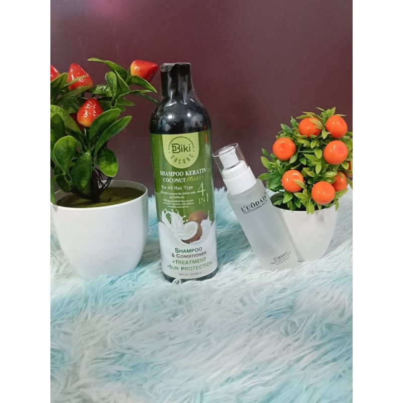 แชพู+เซรั่มขาว-ใช้บำรุงผมสามารถสระผมได้ทุกวันในกล่องมีสูตรและวิธีการใช้ให้ครบจบ