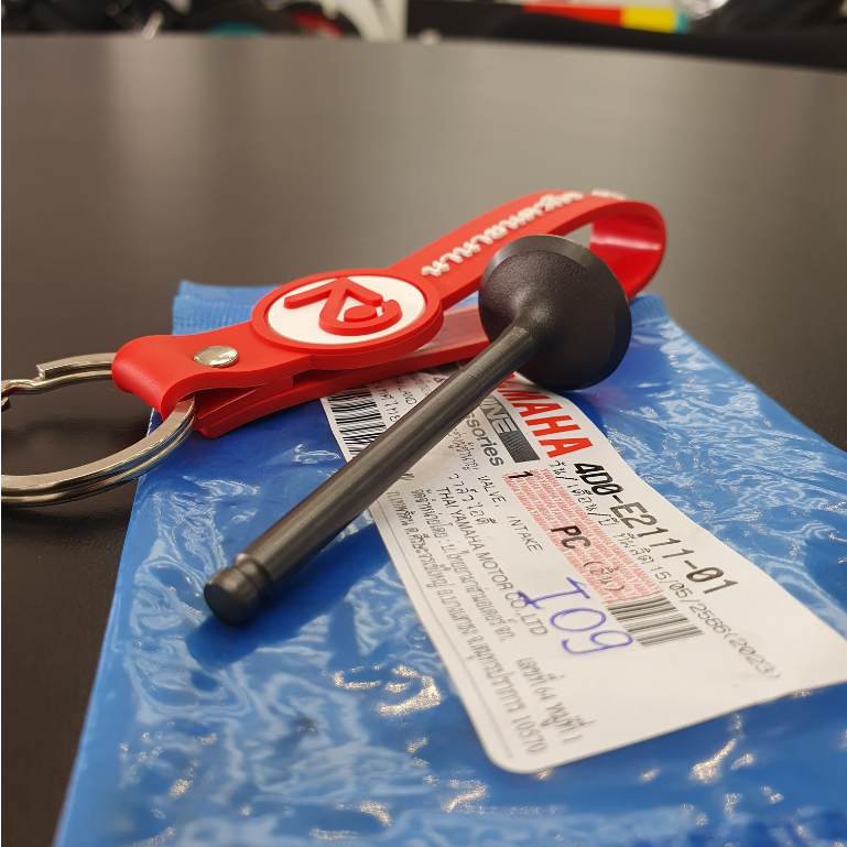 4D0E211101 วาล์วไอดี MIO FINO NOUVO DREAM WAVE100 AT115 NEO115 VALVE, INTAKE แท้ 4D0-E2111-01 5LW 5V