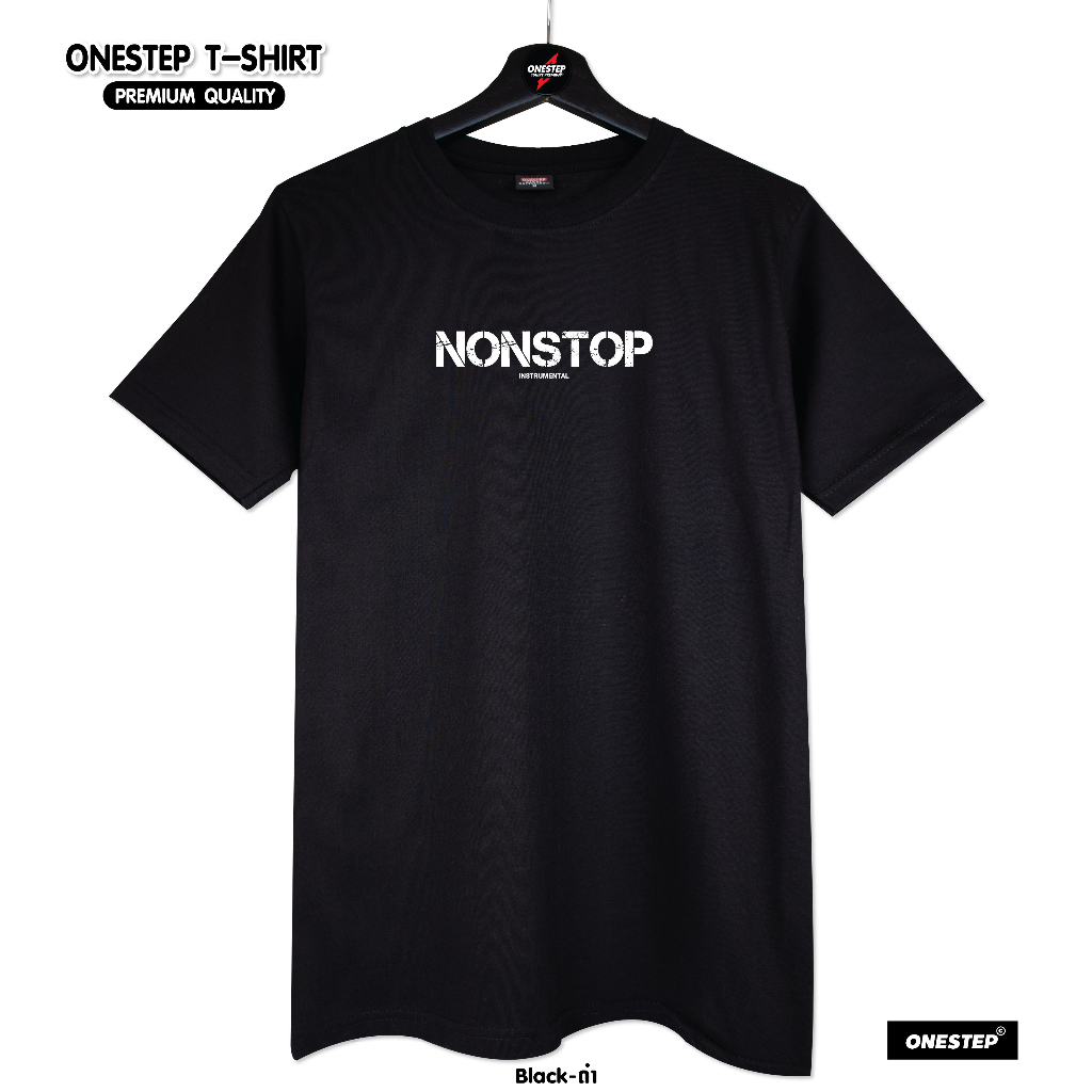 เสื้อยืดลาย NONSTOP ผ้า cotton 100% อย่างดี (no.94)