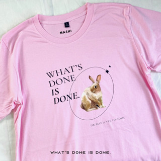เสื้อยืดลาย  What’s done|Sherbet.teeshop