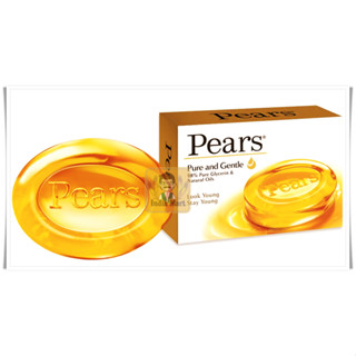 สบู่ใสแพร์ (Pears) (125 กรัม) -- Pears Pure &amp; Gentle Soap (125 Grams)