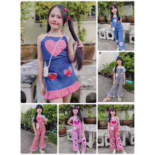 ชุดเด็กผู้หญิง แฟชั่นสาวน้อย ชุดเด็กราคาประหยัด มีทุกแบบ พร้อมส่ง
