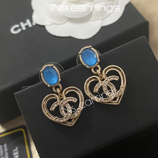 NS.EARRINGS | NS0170B - Blue Heart