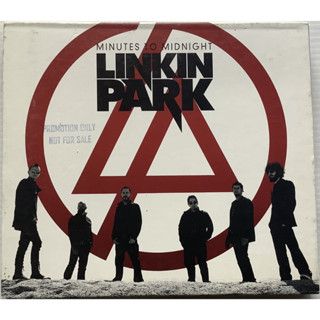 CD ซีดีเพลง Linkin Park อัลบั้ม Minutes To Midnight +3 Bonus Tracks ลิขสิทธิ์ Made in Thailand