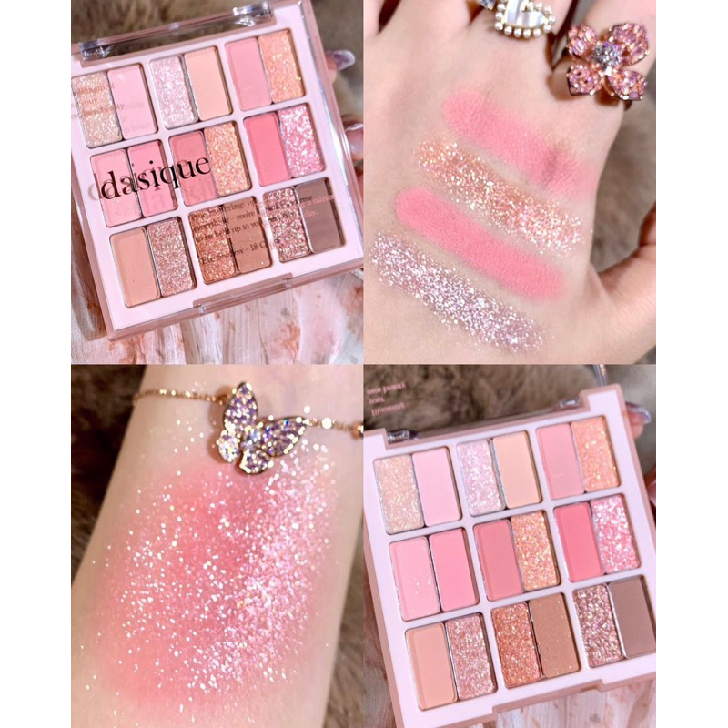 (✅แท้/พร้อมส่ง)   Dasique Shadow Palette 23 Summer Coral ราคา ถูกที่สุด ดีลบีเคเค แกลเลอรีภาพที่ 5