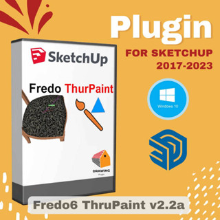 [E83] Fredo6 ThruPaint v2.2a ( ปลั๊กอินระบายสีขั้นสูง ) |2017-2023