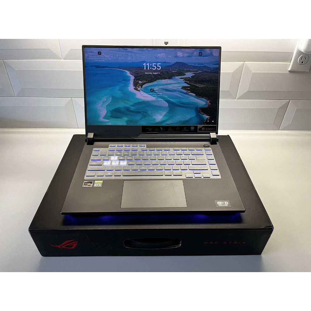 ASUS ROG Strix G15 Ryzen 7 4800H RTX 3050Ti 512GB 16GB RAM 15.6 Gaming Laptop