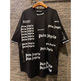 palm angels  pa logo oversized