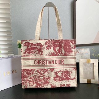 พร้อมส่ง Dior Iviera Canvas Bag