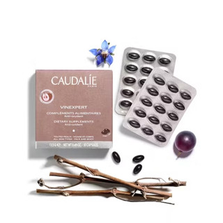 Caudalie Vinexpert Dietary Anti-Oxidant Supplements from Grape Extract 30 Caps อาหารเสริมต้านอนุมูลอิสระสกัดจากองุ่น