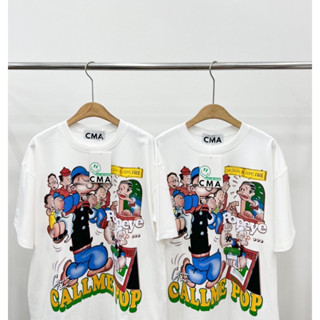 เสื้อยืดโอเวอร์ไซร์Callmepop