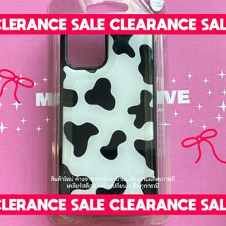 (พร้อมส่ง สินค้าล้างสต็อกไม่รับเปลี่ยน/คืนทุกกรณี) mafavarchive -iPhone 12/12 pro cow epoxy เคสไอโฟน