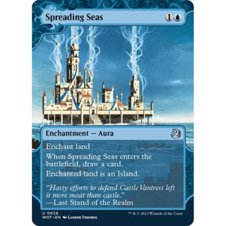 [MTG] Spreading Seas [WOT] [BLUE] [UNCOM] [NORMAL] [ENG] (การ์ดเมจิค / Magic the Gathering)