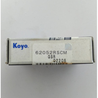 ลูกปืน ตลับลูกปืน Bearing KOYO 62052RSCM 63042RSCM ฝายาง 2 ข้าง Made in Japan