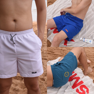 กางเกงขาสั้น everyday shorts ที่สามารถใส่ได้ทุกวัน, ว่ายน้ำ และ ออกกำลังกาย พร้อมลายปัก