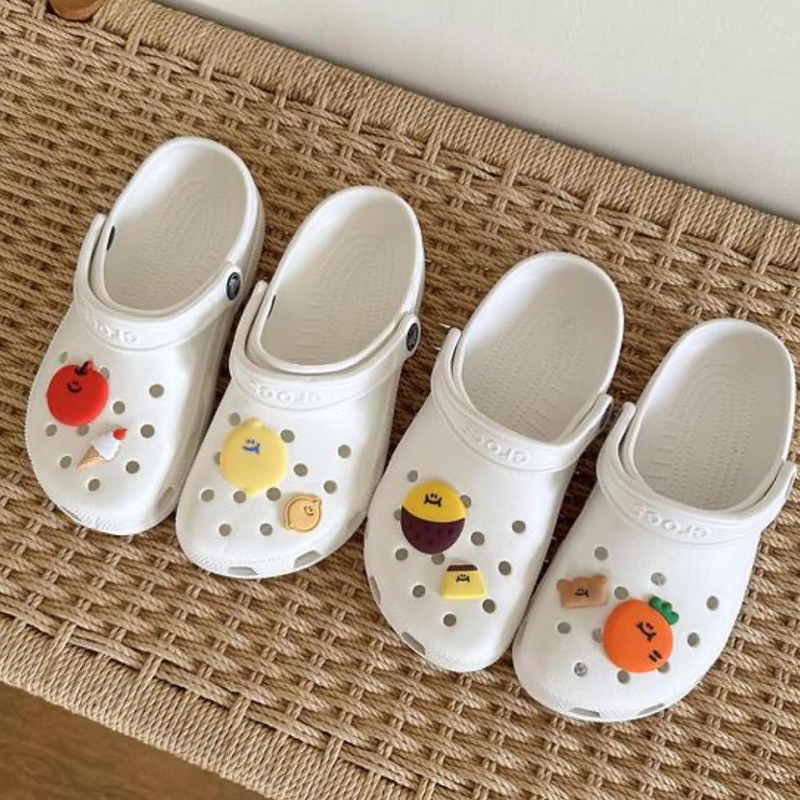 [พร้อมส่ง] Semo Sweeties Shoe Charm Jibbitz ออกใหม่ของ Second Morning 🍋🍠🍎🥕