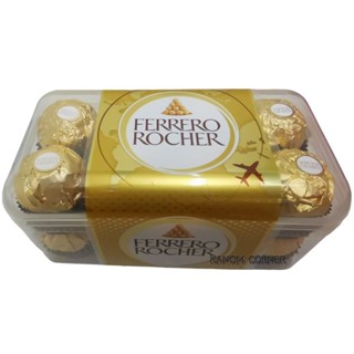 Ferrero Rocher ช็อกโกแลต เฟอเรโร รอชเชอร์ กล่อง 16 ลูก 200 กรัม