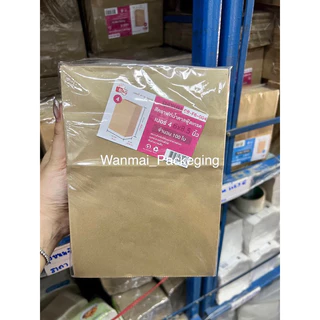 ถุงกระดาษสีน้ำตาลคราฟฟู้ดเกรด4x6 ,5*7 5*9.5, 6*8.5” ***ยกลัง***