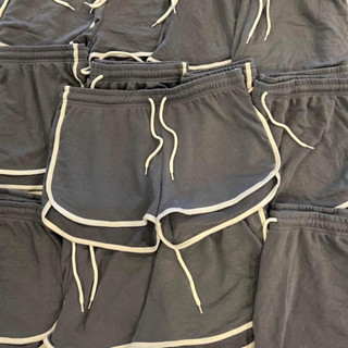 กางเกงวอร์มขาสั้น Primark Elasticated Waist Shorts มีเชือกรูดที่เอว แบบเรียบๆ