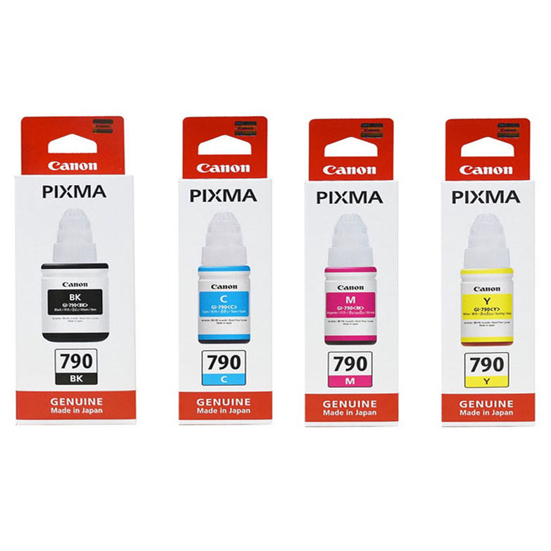 หมึกแท้ Ink Canon GL-790 BK/C/M/Y
