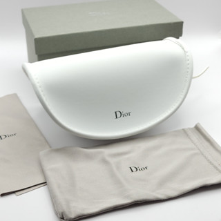 กล่องแว่นกันแดด DIOR ของแท้ กล่องซิปใส่แว่นตา ผ้าเช็ดแว่น ซองแว่นตา CD Christian Dior กล่อง กล่องแว่น กล่องแว่นตา