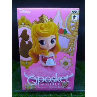 (ของแท้ สีA) เจ้าหญิงออโรร่า สลีปปิ้งบิวตี้ Q posket Disney Characters Sugirly - Aurora Ver.B