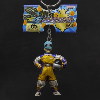 🇯🇵🐲⚽ Dragonball ดราก้อนบอล พวงกุญแจ สีเมทัลลิค บลูม่า ชุดอวกาศ ไปดาวนาเม็ก Bluma Spacesuit Metallic Color ver. Keychain