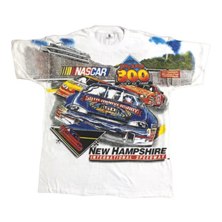 🔥เสื้อรถแข่ง Overprint NASCAR 💙ผ้า100% ฟอกเก่า♦️Size (L) อก 42-44 ยาว 28♦️(XL) อก 46-48 ยาว 29 โปรดแจ้งไซร้ในแชท