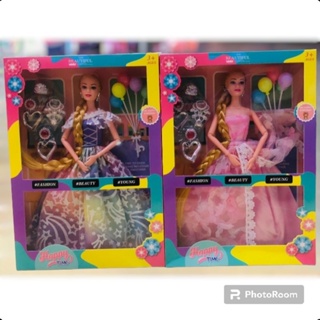 คละสี ตุ๊กตา เจ้าหญิง ชุดแต่งหน้า ชุดเจ้าหญิง บาร์บี้ ชุดบาร์บี้ เจ้าชาย barbie ของเล่น​ ตุ๊กตาของเล่น ตุ๊กตาเจ้าหญิง