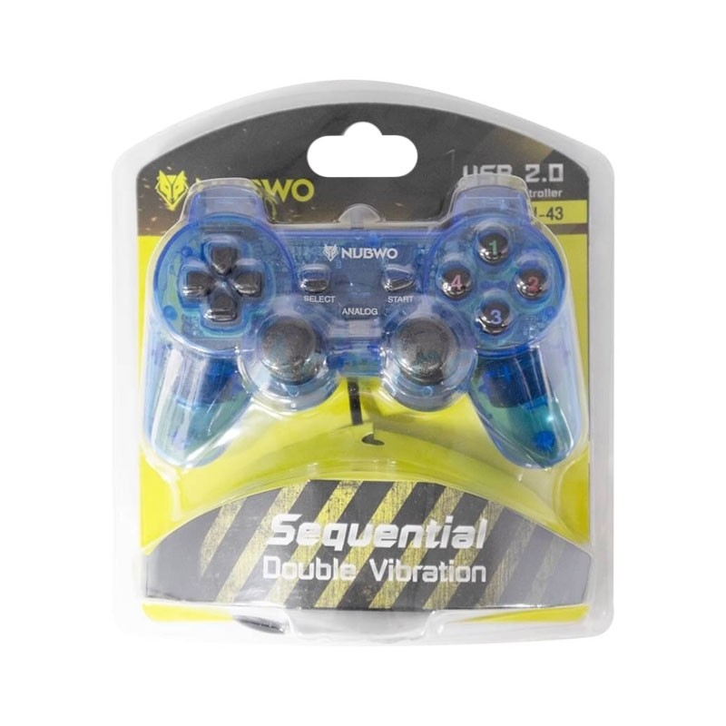 จอยคอม Joy สำหรับ PC,Notebook Controller Analog NUBWO NJ-43 Joystick จอย USB 2.0