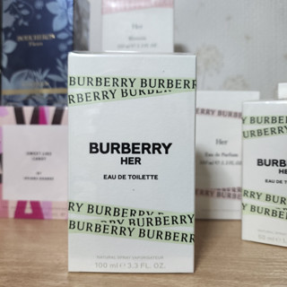 น้ำหอมแท้ Burberry Her Eau de Toilette (ฺ Burberry Her EDT )100ml กล่องซีล