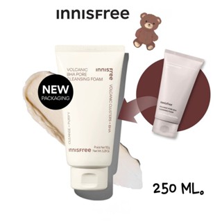 (แท้ 💯 ฉลากไทย) โฟมภูเขา Innisfree Volcanic BHA Pore Cleansing Foam 250 ml.