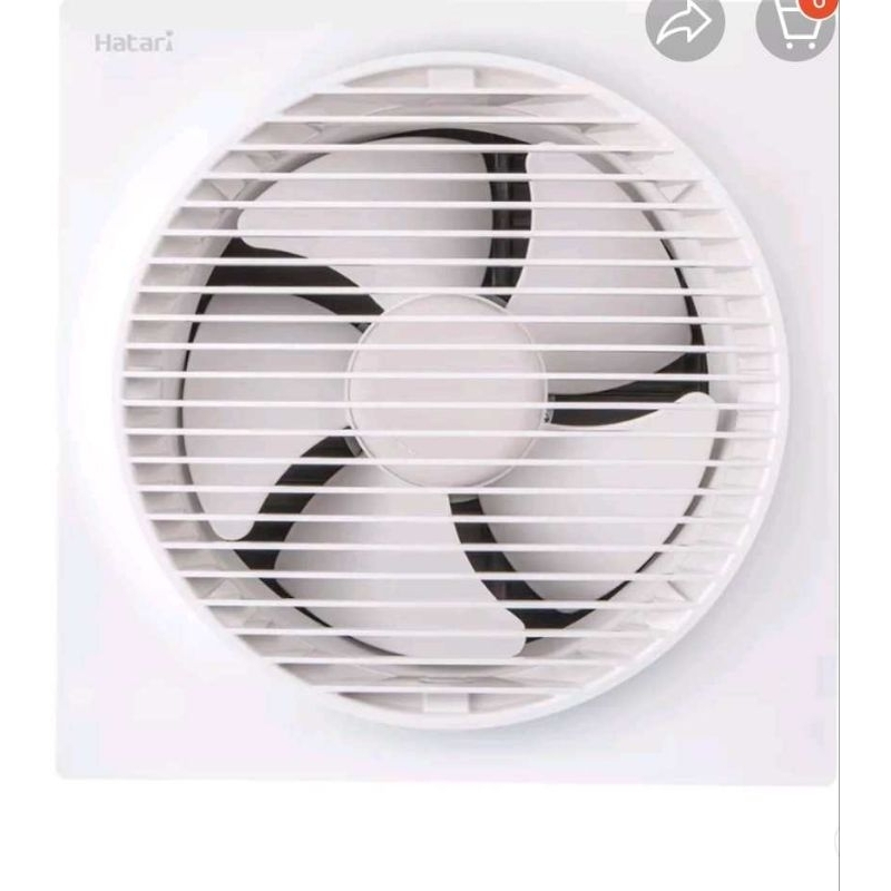 พัดลมดูดอากาศ Hatari VW25M1(G) 10นิ้ว