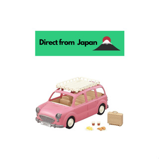 Epoch Sylvanian Families Car Carrier Stuff [คุณสามารถนั่งได้มาก! ปิกนิก Wagon] V-06