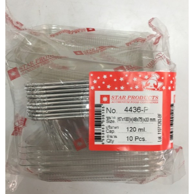 ถาดฟอยล์ ถ้วยฟอยล์ 4436-P สตาร์โปรดักส์ (Star Products)