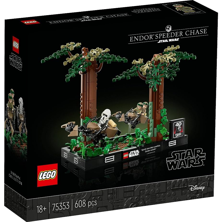 Lego 75353 Star Wars™ Endor™ Speeder Chase Diorama