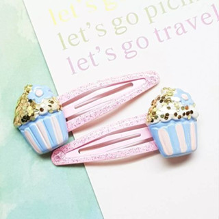 แบรนด์ hello_lulu_ กิ๊บ Cup Cake  ขนาด 5 cm หวานมาก ๆ