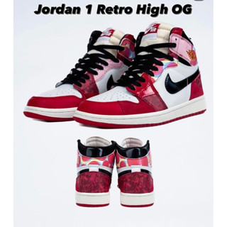 (พร้อมส่งงานเทียบแท้100%) AIR JORDAN 1 HIGH RETRO OG “NEXT CHAPTER” SPIDERMAN