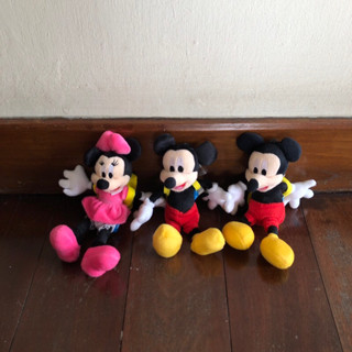 ตุ๊กตา มิกกี้ มินนี่ ดิสนีย์ Mickey Minnie Disney ขนาด 8 นิ้ว