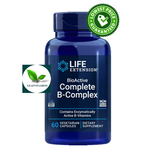 Life Extension BioActive Complete B-Complex / 60 vegetarian capsules