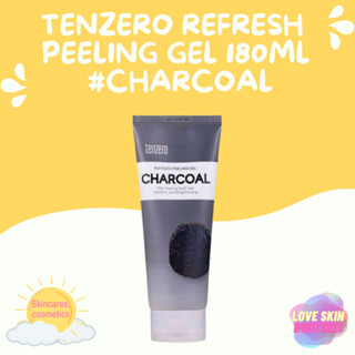 TENZERO Refresh Peeling Gel 180ml #Charcoal