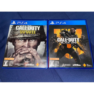 ps 4 แท้!!! call of duty :: black ops lll , ww ll มือ2 แผ่นสวย