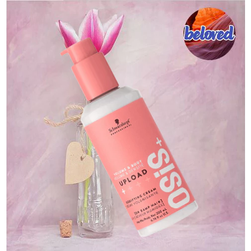 Schwarzkopf Osis+ Upload 200 ml ครีมจับลอน เพิ่มวอลุ่มแบบธรรมชาติ