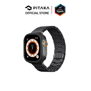 Pitaka รุ่น Carbon Fiber Watch Band - สายนาฬิกาสำหรับ Apple Watch Sizes 49/45/44/42/41/40/38mm - สี Modern