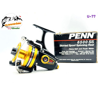 รอก รอกญี่ปุ่น รอกญี่ปุ่นมือ2 รอกตกปลา Penn 6500 SS (U-77) ญี่ปุ่นมือสอง รอกตกปลาหน้าดิน รอกสปิน รอกวินเทจ รอกสะสม รอกโบ