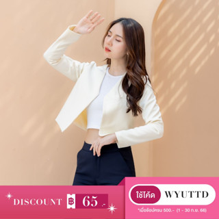 ลดทันที 65 บาท (code: WYUTTD) สูทแฟชั่น Blazer ใส่ทำงาน ใส่ไปเที่ยว รุ่น Pocker Blazer