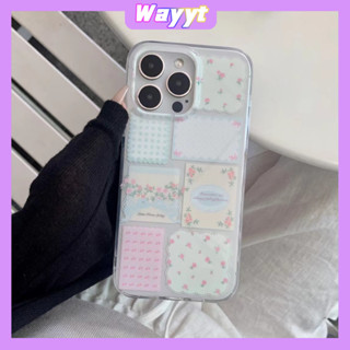 💖จัดส่ง24ชม💖iPhone 14 13 12 11 Pro Max เคส for เคสไอโฟน11 น่ารัก บางเบาพกพาง่าย เรียบง่าย แฟชั่น การ์ตูน ดอกไม้ Case